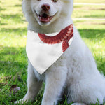 Tentacles Of Octopus Print Over The Collar Dog Bandana