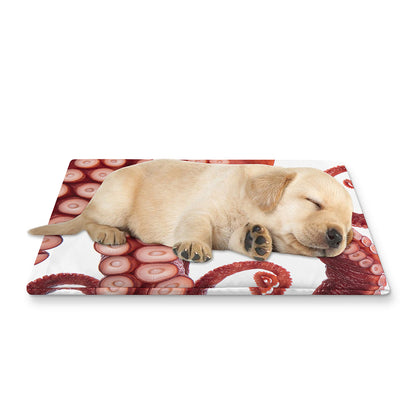 Tentacles Of Octopus Print Pet Cooling Mat Cover