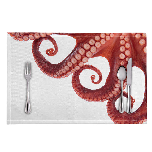Tentacles Of Octopus Print Placemat
