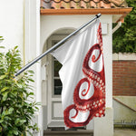 Tentacles Of Octopus Print Polyester Flag
