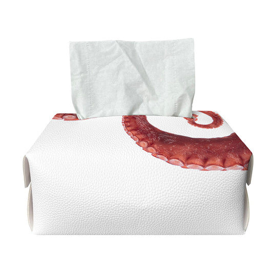 Tentacles Of Octopus Print Rectangle Tissue Box Cover