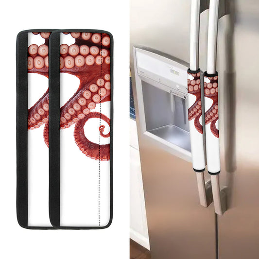 Tentacles Of Octopus Print Refrigerator Handle Covers