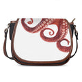 Tentacles Of Octopus Print Saddle Bag