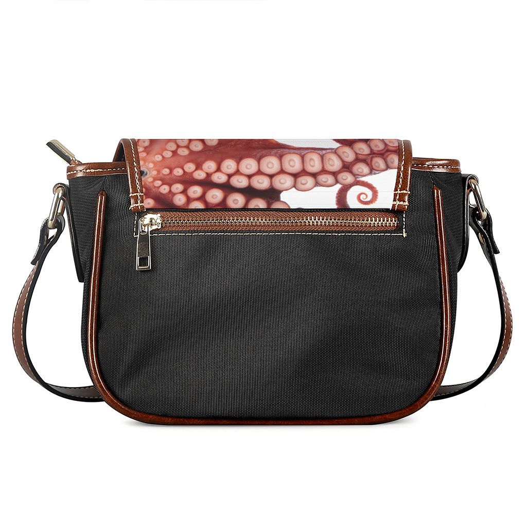 Tentacles Of Octopus Print Saddle Bag