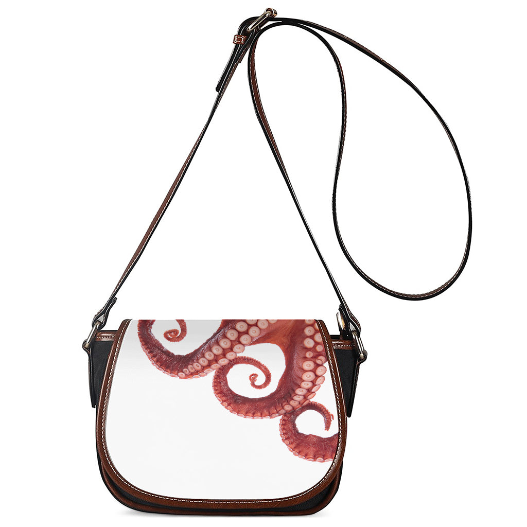 Tentacles Of Octopus Print Saddle Bag