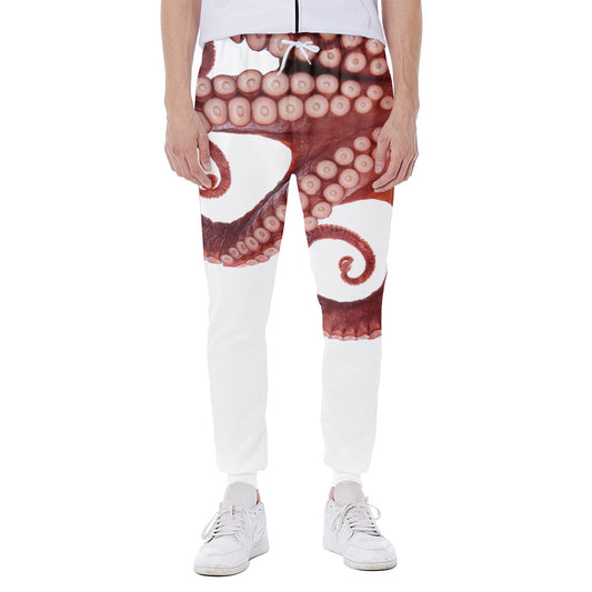 Tentacles Of Octopus Print Scuba Joggers