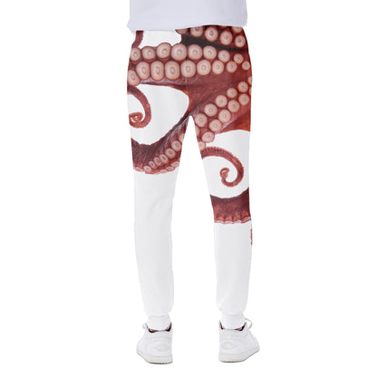 Tentacles Of Octopus Print Scuba Joggers