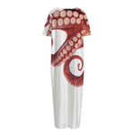 Tentacles Of Octopus Print Short Sleeve Long Nightdress