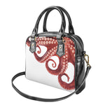 Tentacles Of Octopus Print Shoulder Handbag