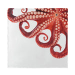 Tentacles Of Octopus Print Silk Bandana