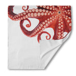Tentacles Of Octopus Print Silk Bandana
