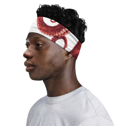 Tentacles Of Octopus Print Sports Headband