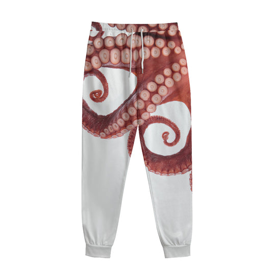 Tentacles Of Octopus Print Sweatpants