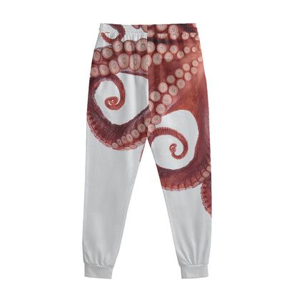 Tentacles Of Octopus Print Sweatpants