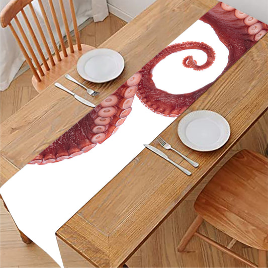 Tentacles Of Octopus Print Table Runner