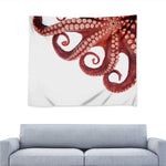 Tentacles Of Octopus Print Tapestry