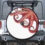Tentacles Of Octopus Print Tire Cover With Camera Hole