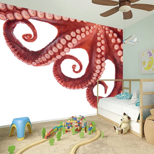 Tentacles Of Octopus Print Wall Sticker