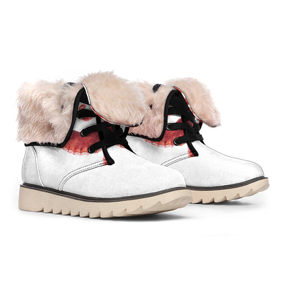 Tentacles Of Octopus Print Winter Boots