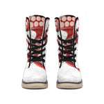 Tentacles Of Octopus Print Winter Boots