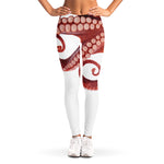 Tentacles Of Octopus Print Women's Leggings