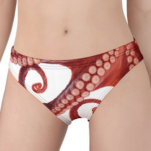 Tentacles Of Octopus Print Women's Panties