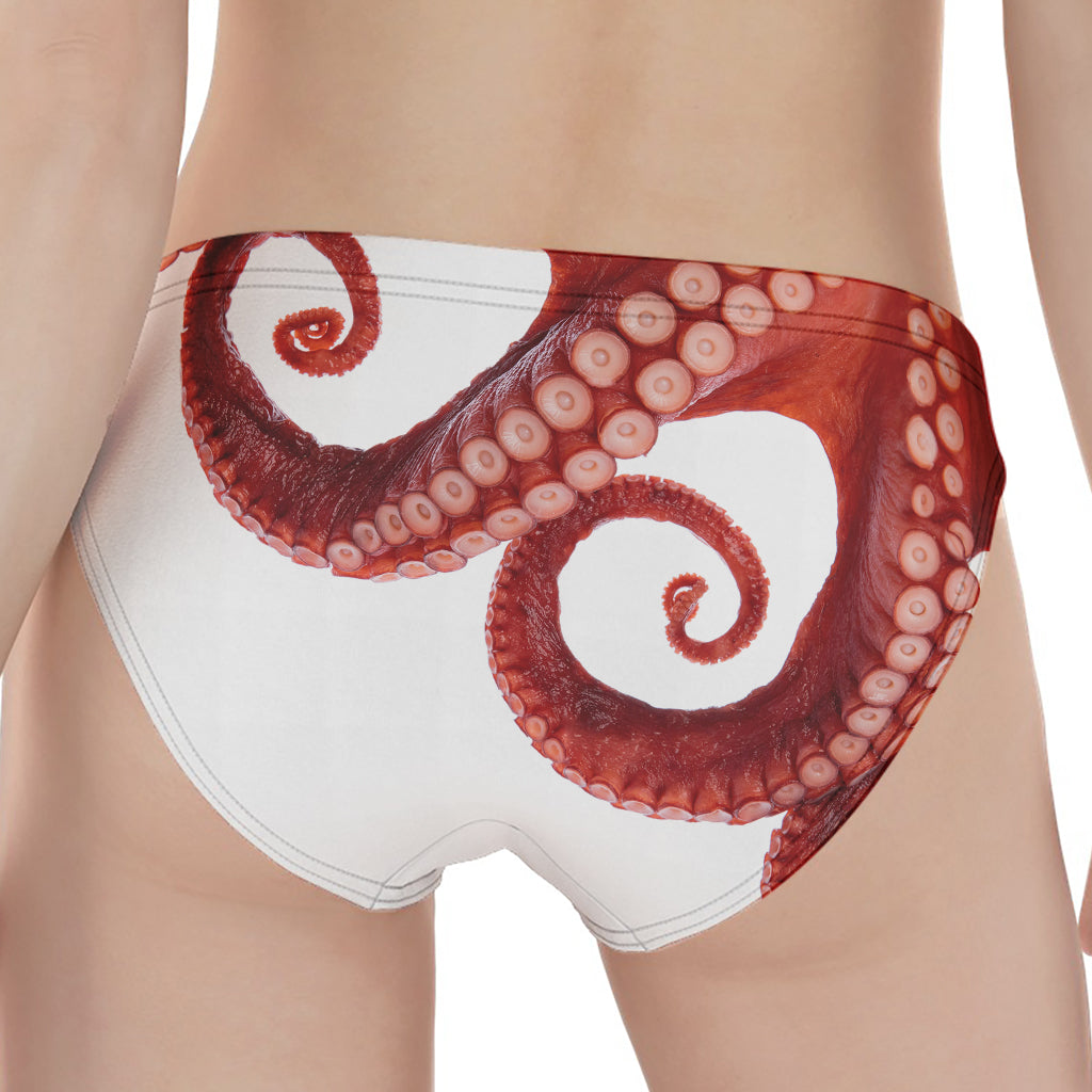 Tentacles Of Octopus Print Women's Panties