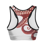 Tentacles Of Octopus Print Women's Sports Bra