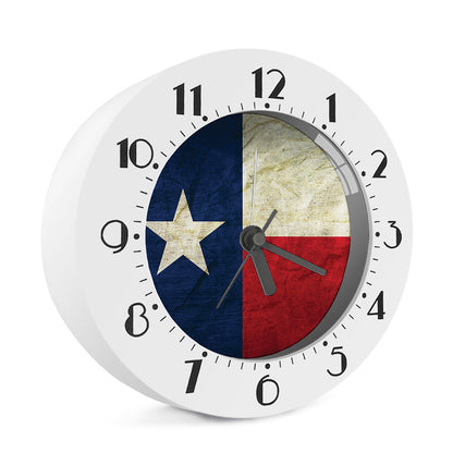 Texas Flag Print Alarm Clock