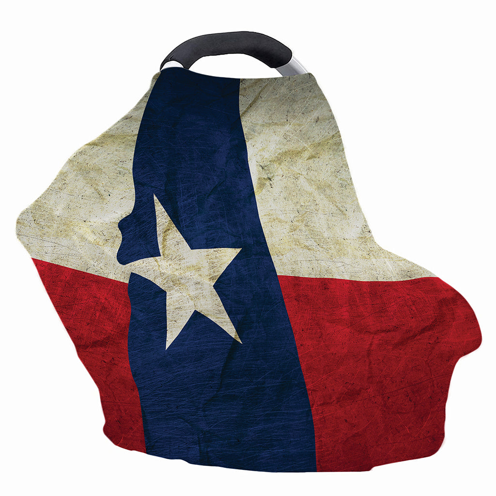 Texas Flag Print Baby Seat Cover