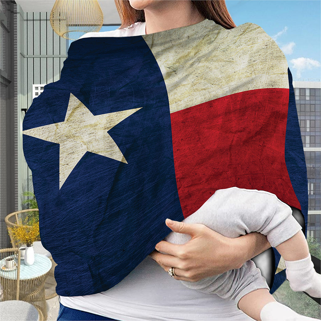 Texas Flag Print Baby Seat Cover