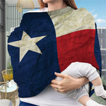 Texas Flag Print Baby Seat Cover