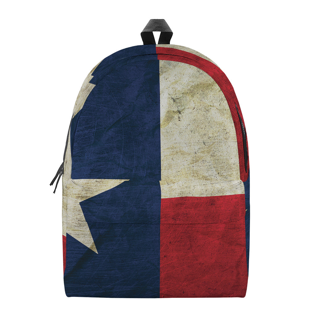 Texas Flag Print Backpack