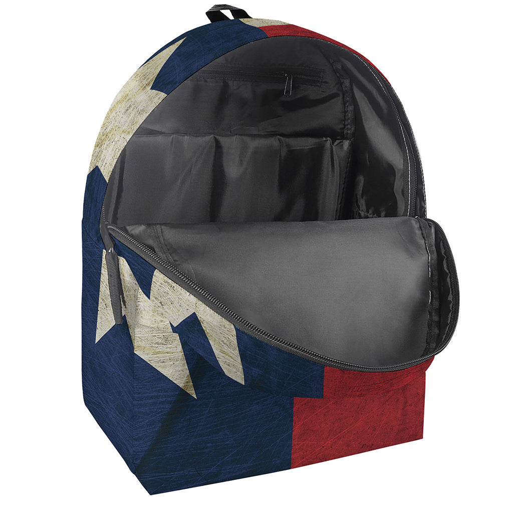 Texas Flag Print Backpack