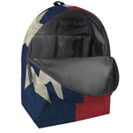 Texas Flag Print Backpack