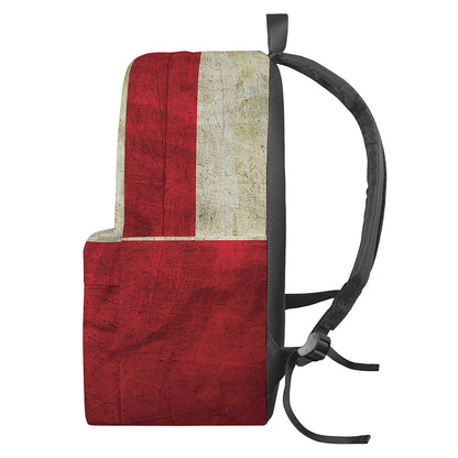 Texas Flag Print Backpack