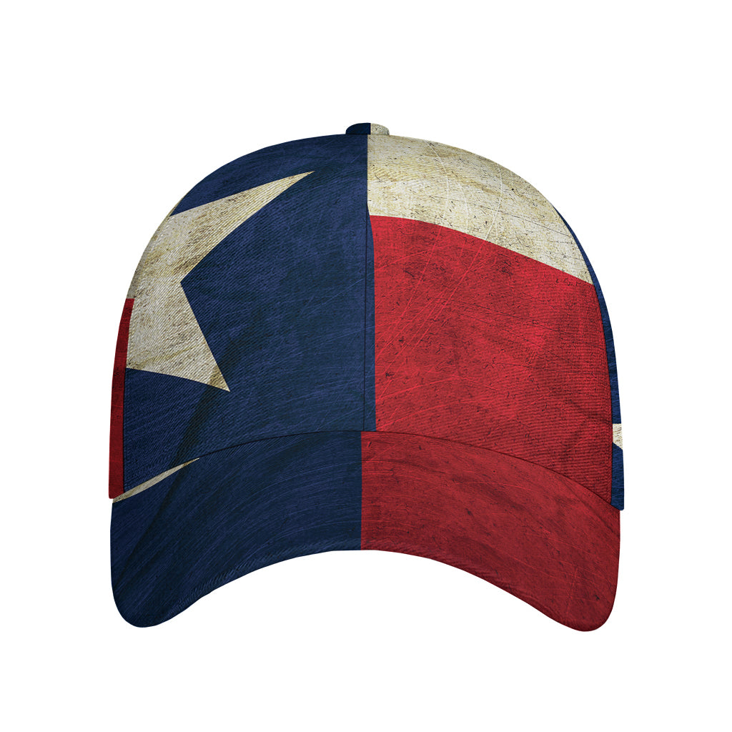 Texas Flag Print Baseball Cap