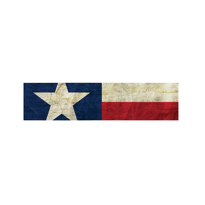 Texas Flag Print Bed Runner