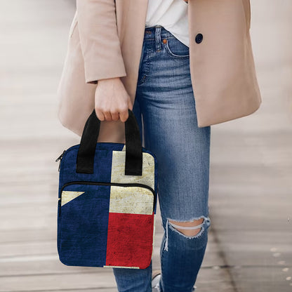 Texas Flag Print Bible Tote Bag