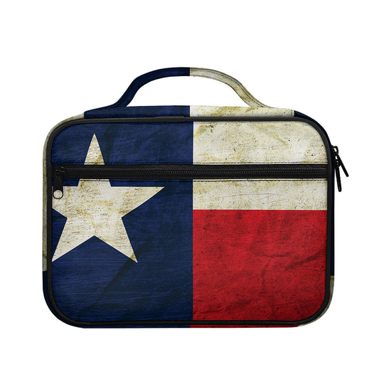 Texas Flag Print Briefcase Bible Bag