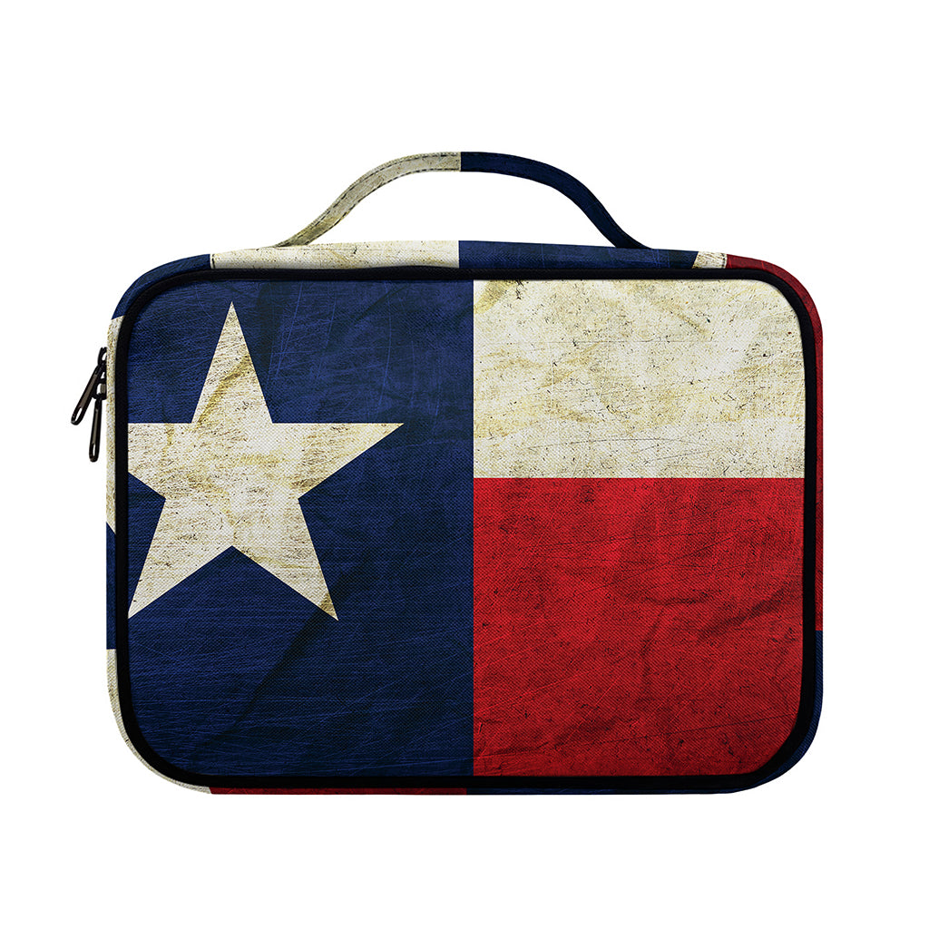 Texas Flag Print Briefcase Bible Bag