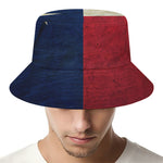Texas Flag Print Bucket Hat