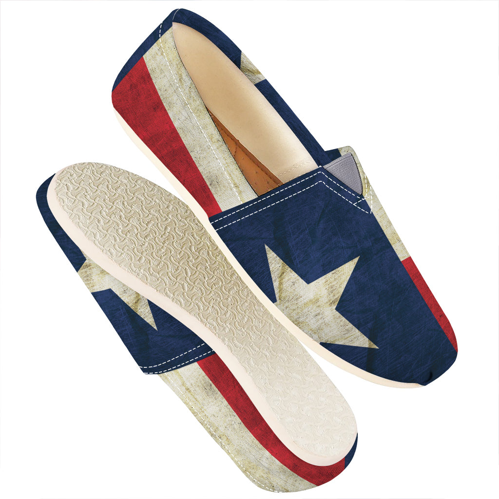 Texas Flag Print Casual Shoes