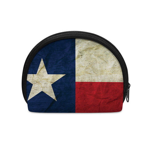 Texas Flag Print Coin Purse