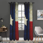 Texas Flag Print Curtain