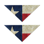 Texas Flag Print Dog Bandana