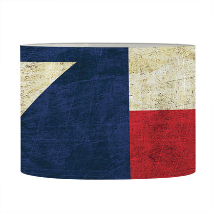 Texas Flag Print Drum Lamp Shade