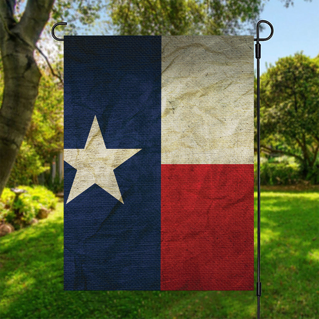 Texas Flag Print Garden Flag