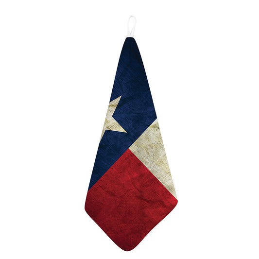 Texas Flag Print Hand Towel