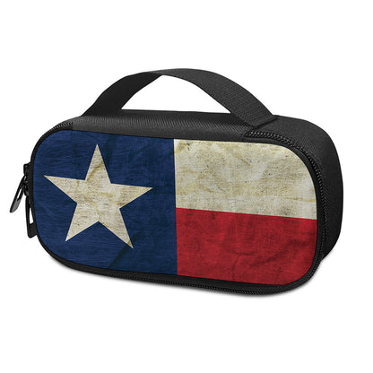 Texas Flag Print Insulin Cooler Travel Case